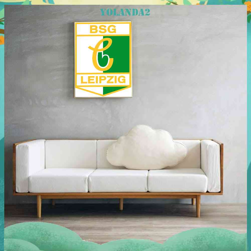 Bộ Tranh Đính Đá 5D Họa Tiết Logo Đội Chemie Leipzig Độc Đáo DIY BSG Chemie B4642