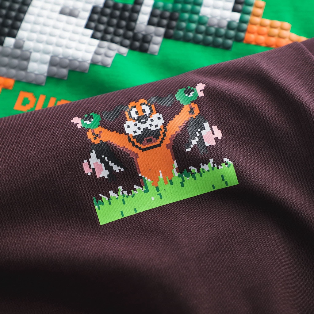 Áo Thun Tay Ngắn Dik Họa Tiết In Màu Tươi Sáng Phong Cách Trẻ Trung Chất Liệu Cotton Mát Form Relaxed Thoải Mái FAPAS