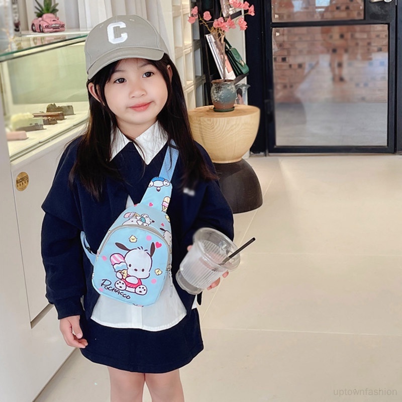 Túi Đeo Chéo Ngực Cỡ Nhỏ Kiểu Hàn Quốc Dễ Thương