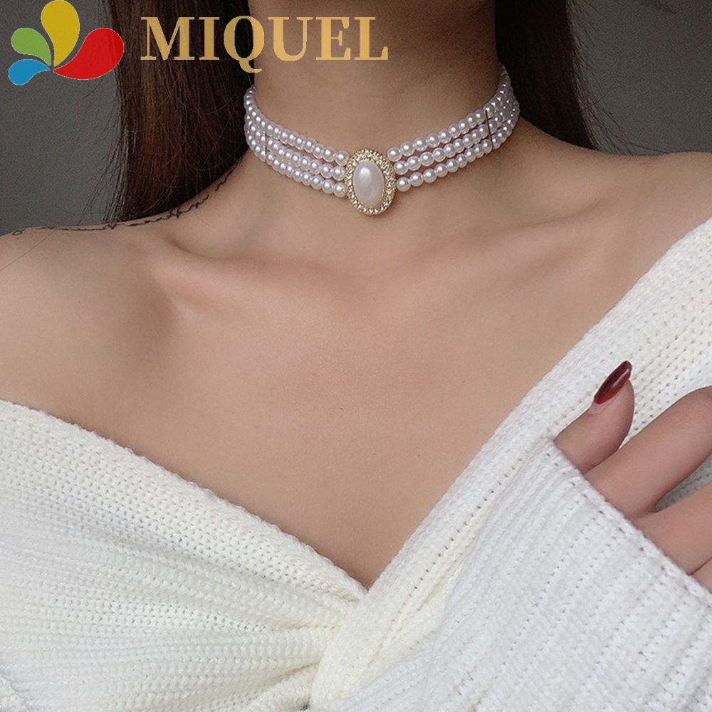 Vòng cổ Hợp Kim Phong Cách Baroque Thanh Lịch Cho Nữ