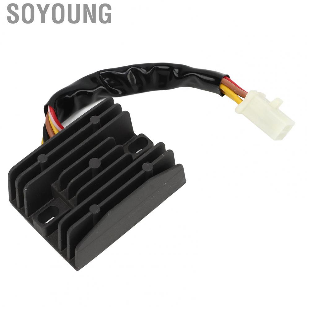 Soyoung Voltage   12V Easy To Install Overcharging Proof Voltage Rectifier Overtemperature Protection  for Motorbike