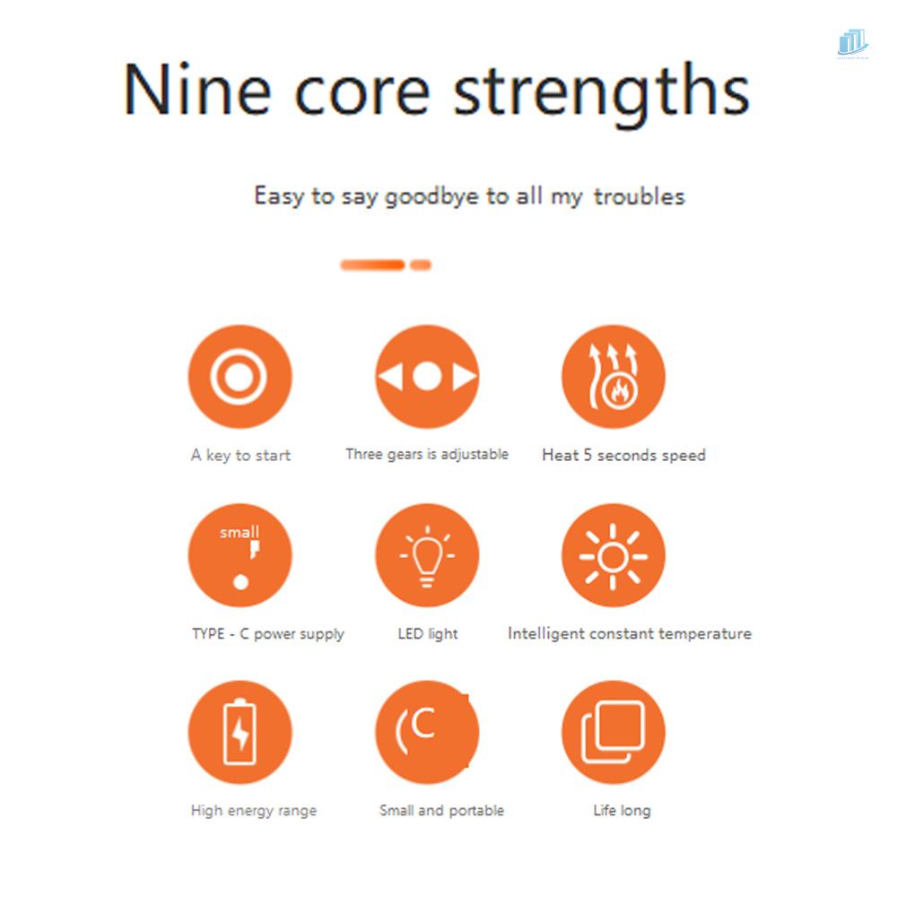 Bộ Mỏ Hàn Điện Mini Không Dây Sạc USB Có Thể Điều Chỉnh Nhiệt Độ