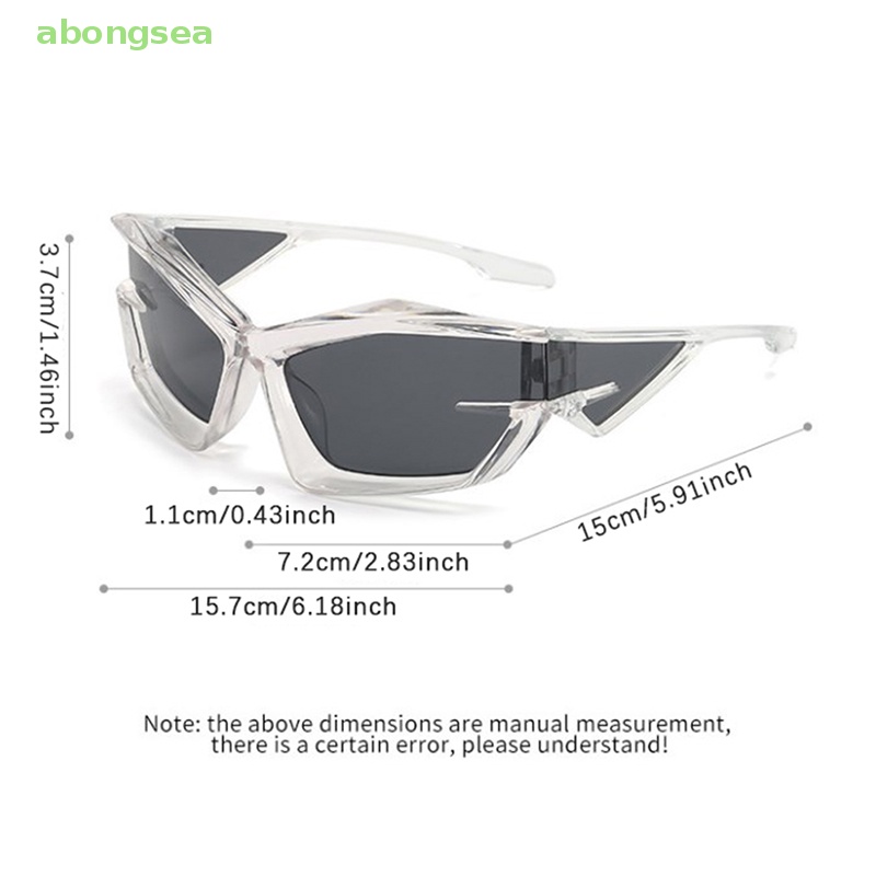 Kính Mát Gọng Mắt Mèo Tròng Bạc Chống Tia UV400 Thời Trang Cho Nam Và Nữ Y2K