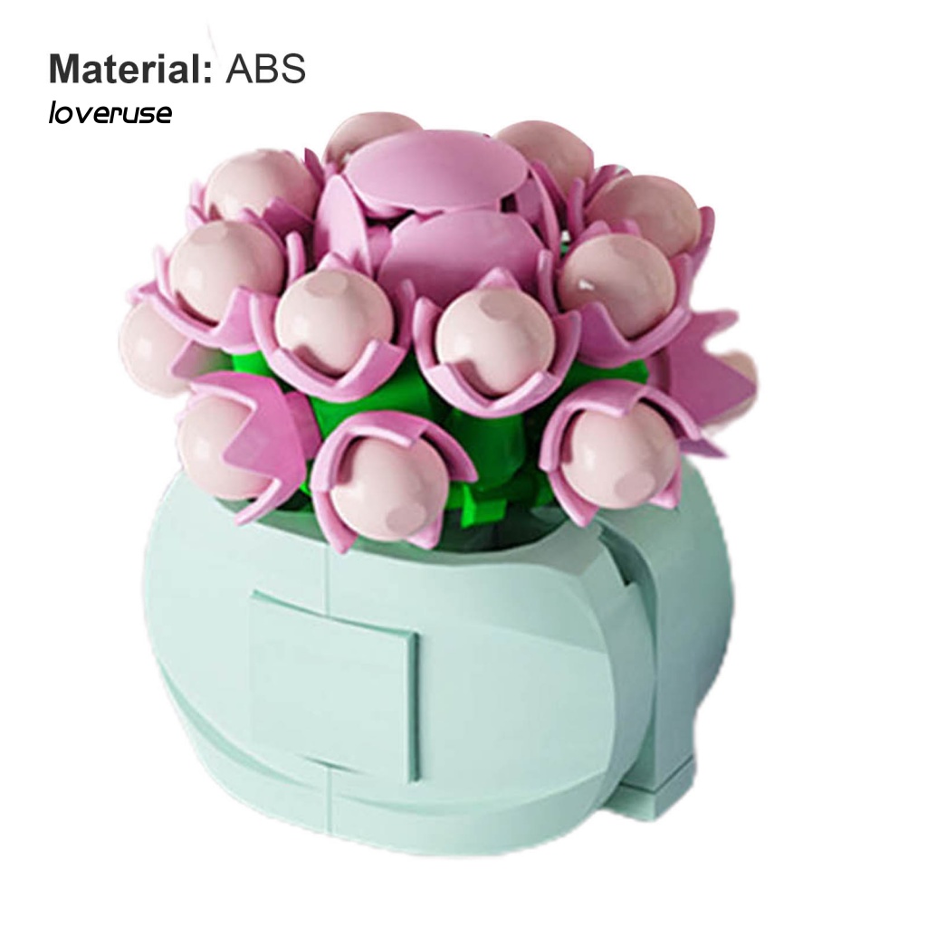 1 Bộ Khối Xây Dựng Hình Hoa DIY An Toàn