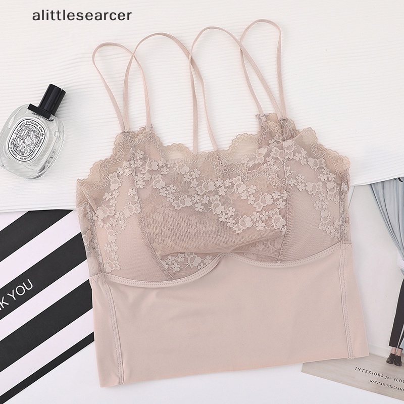 Er Áo Ngực Lưới Ren Có Đệm Nâng Ngực Hình Lá Gợi Cảm Cho Nữ