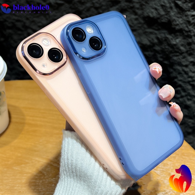 Ốp Điện Thoại Trong Suốt Chống Sốc Có Vòng Nhẫn Bảo Vệ Ống Kính Máy Ảnh Cho Iphone