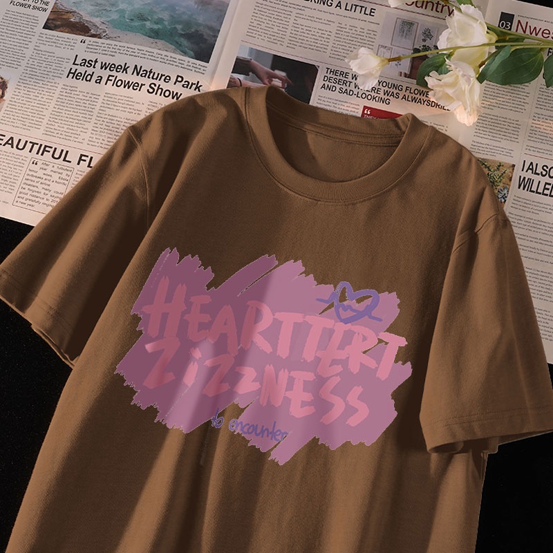 Áo Thun Unisex 100% Cotton Nguyên Chất Ngắn Tay Phong Cách Hàn Quốc Mới NRVP 2023