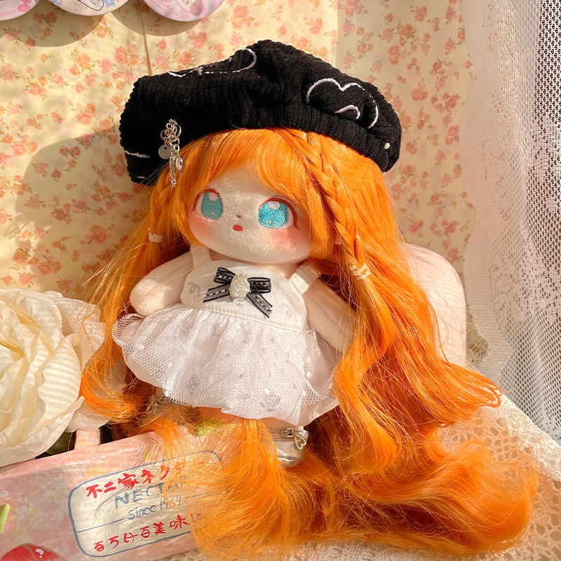 Búp Bê Vải Cotton 20cm Công Thức Đậu Hồng Không Gây Kích Ứng Thích Hợp Với Búp Bê Ngọt Ngào Dễ Thương