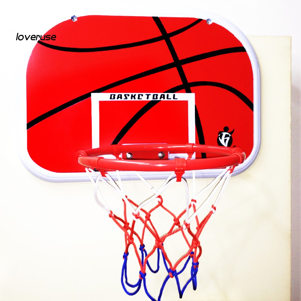 / Lo / Đồ Chơi Lưới Bơm Bóng Rổ Mini Gắn Tường Cho Trẻ Em