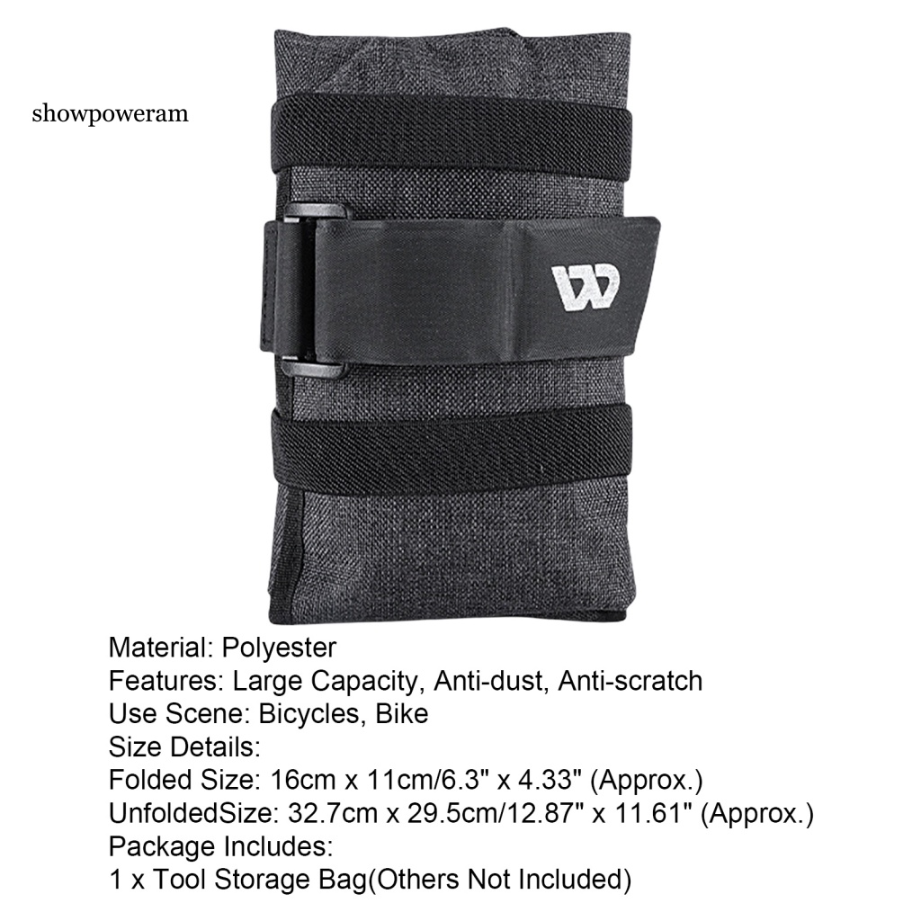 Túi Đựng Dụng Cụ Đa Năng Sức Chứa Lớn Có Thể Gấp Gọn Tiện Dụng Cho Xe Đạp