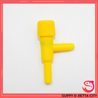 Van chia sủi oxy nhựa cắm bể