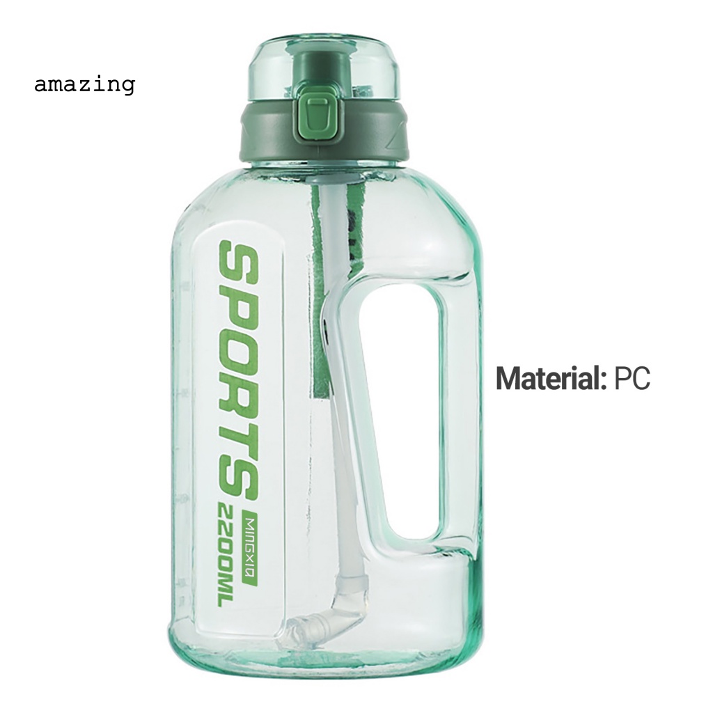 Bình Đựng Nước Chống Biến Dạng Có Nắp Chống Tràn Kèm Dây Đeo Cho Văn Phòng