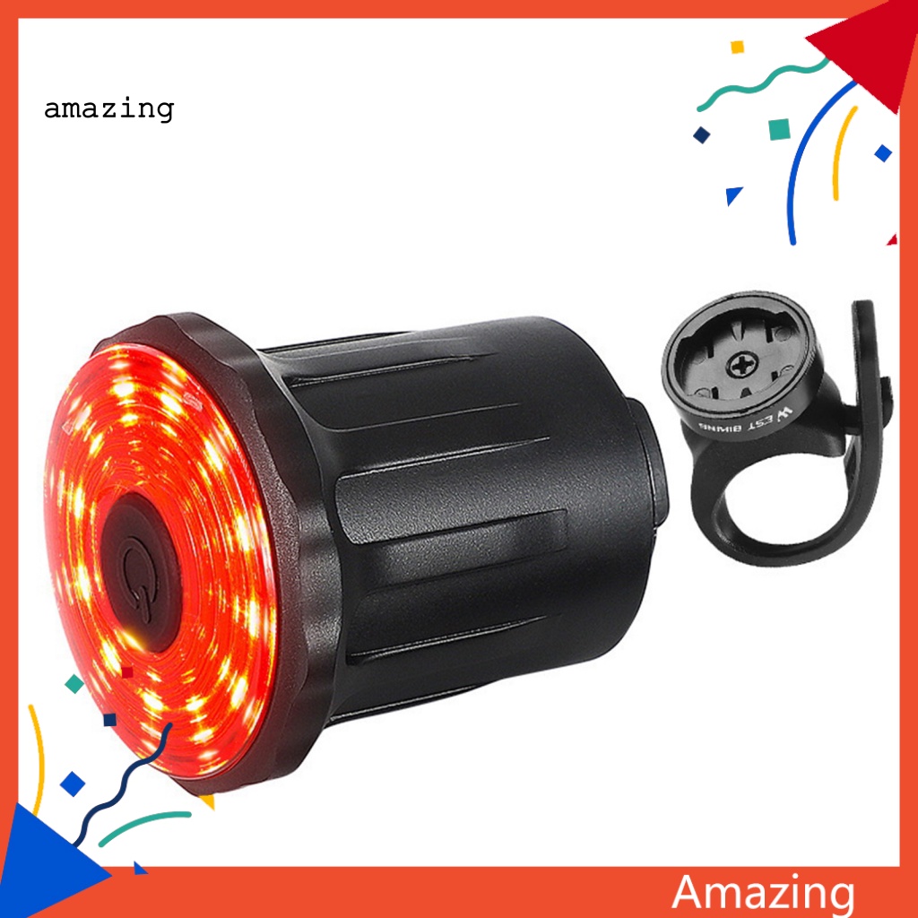 Đèn Đuôi Xe Đạp Sạc USB 7 Chế Độ Sáng An Toàn