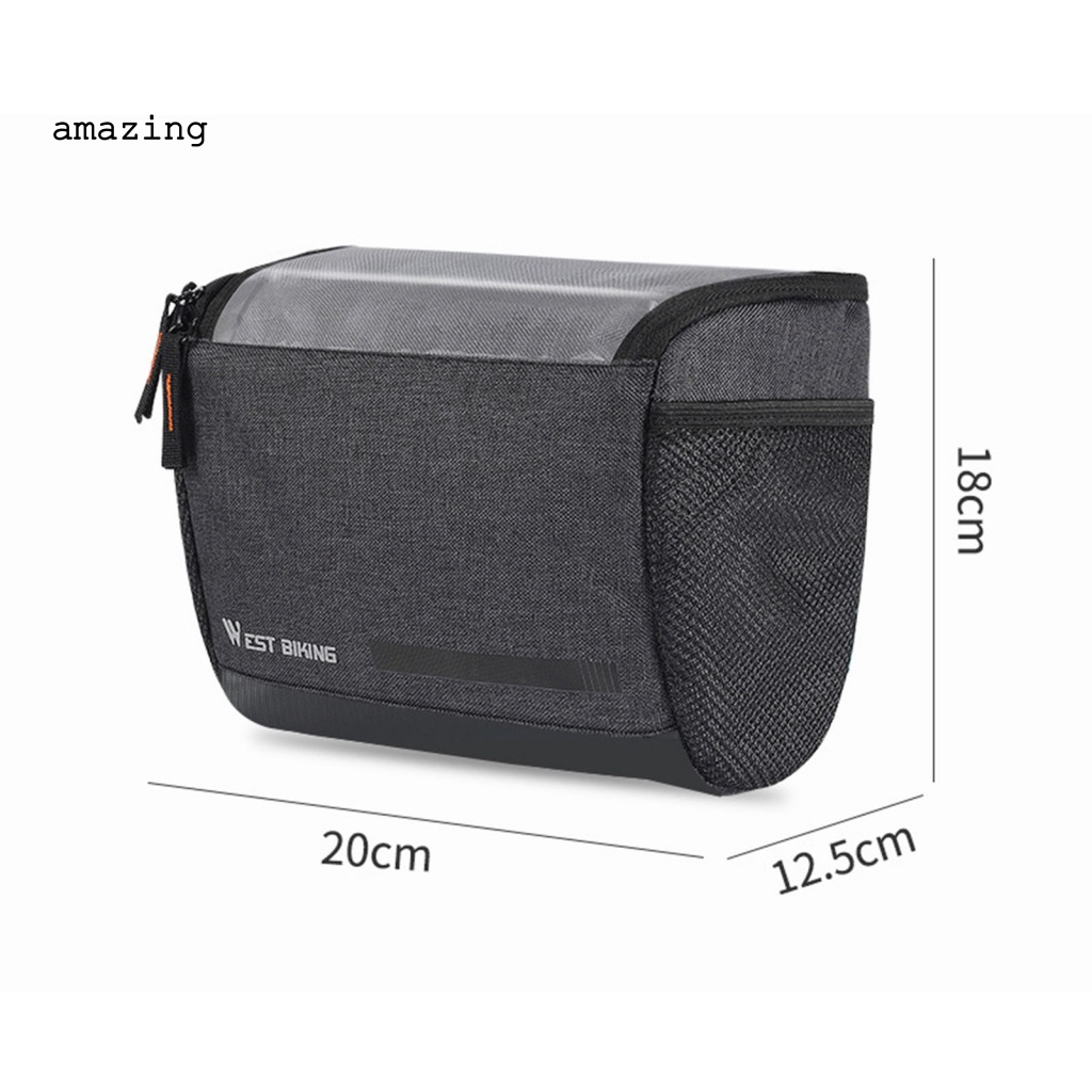 Túi Đựng Đồ Dùng Gắn Khung Xe Đạp Tiện Dụng