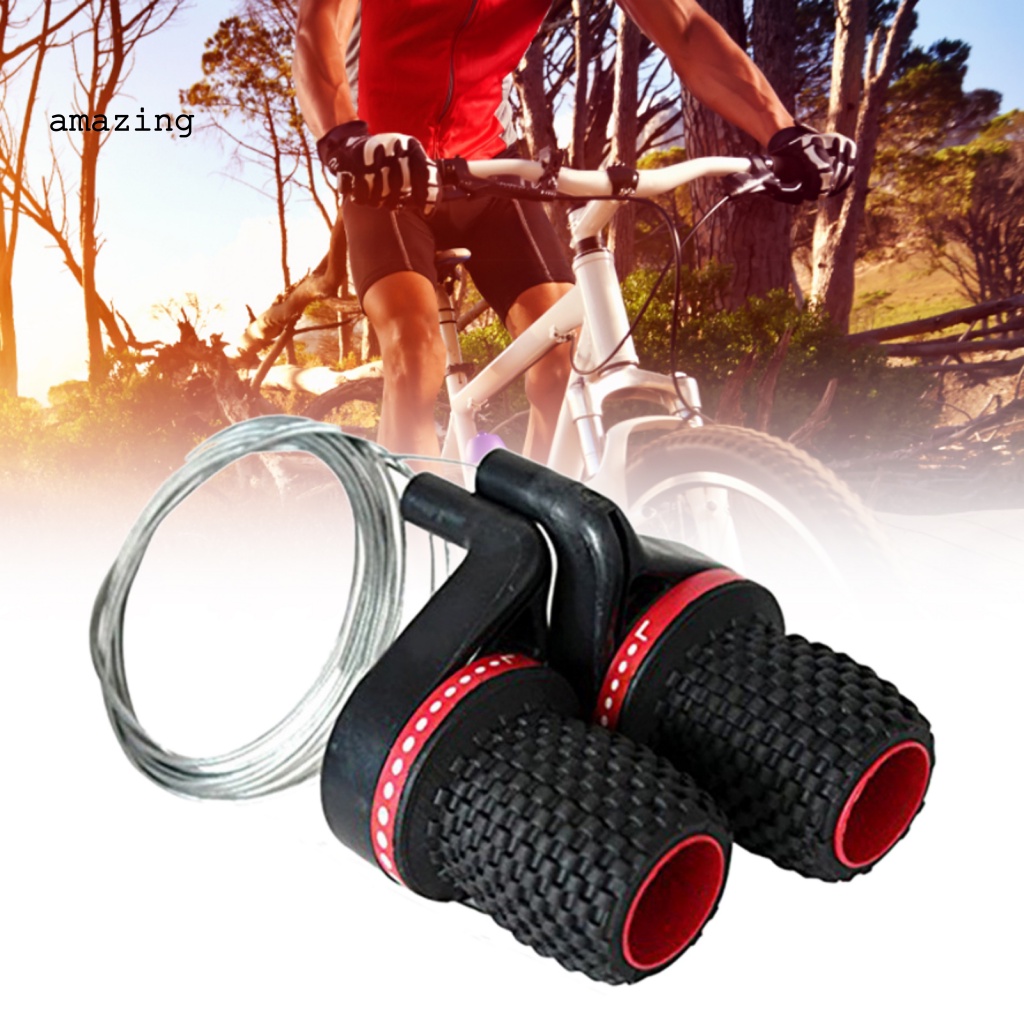 Bộ 2 Cần Gạt Số Xe Đạp Leo Núi Bằng Cao Su Dễ Điều Chỉnh