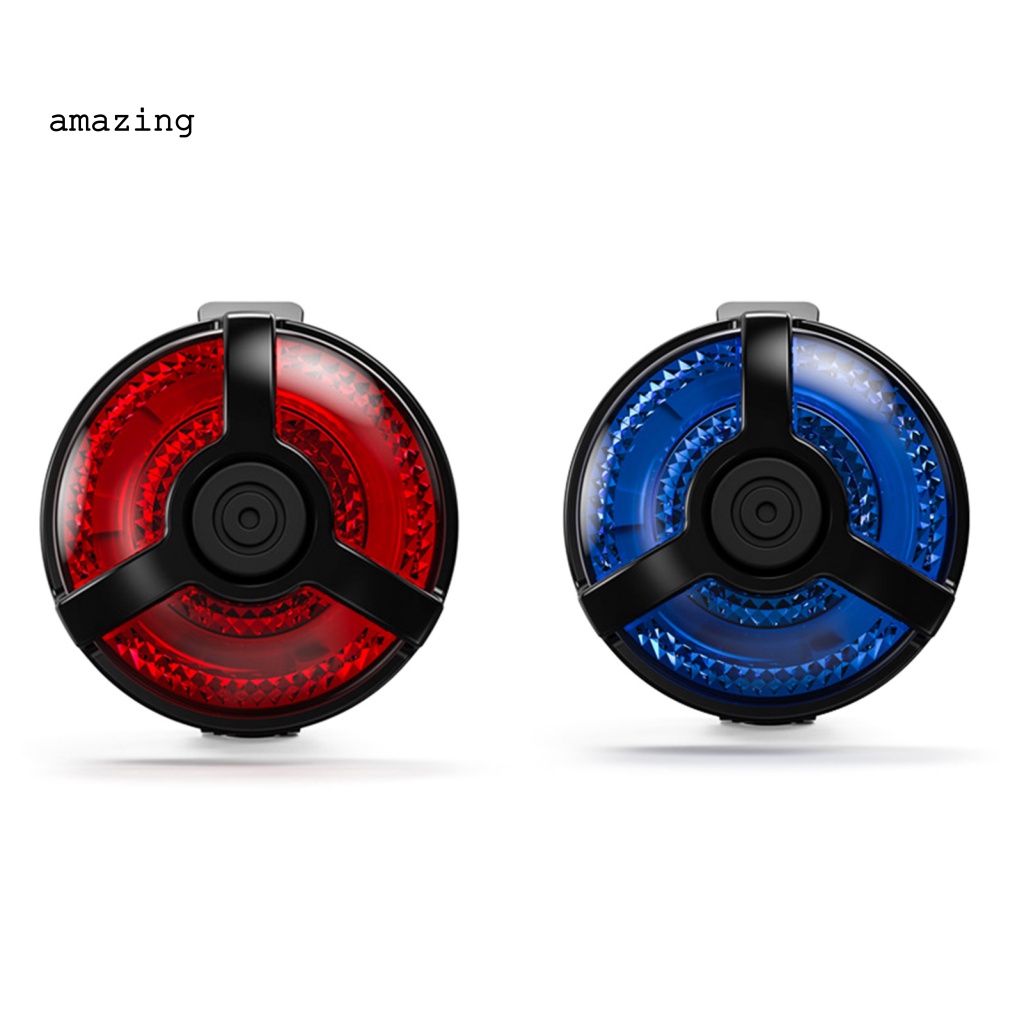 Đèn Đuôi Xe Đạp Ban Đêm Có Thể Sạc Lại Bằng Cổng USB 5 Chế Độ Chống Nước IPX 4