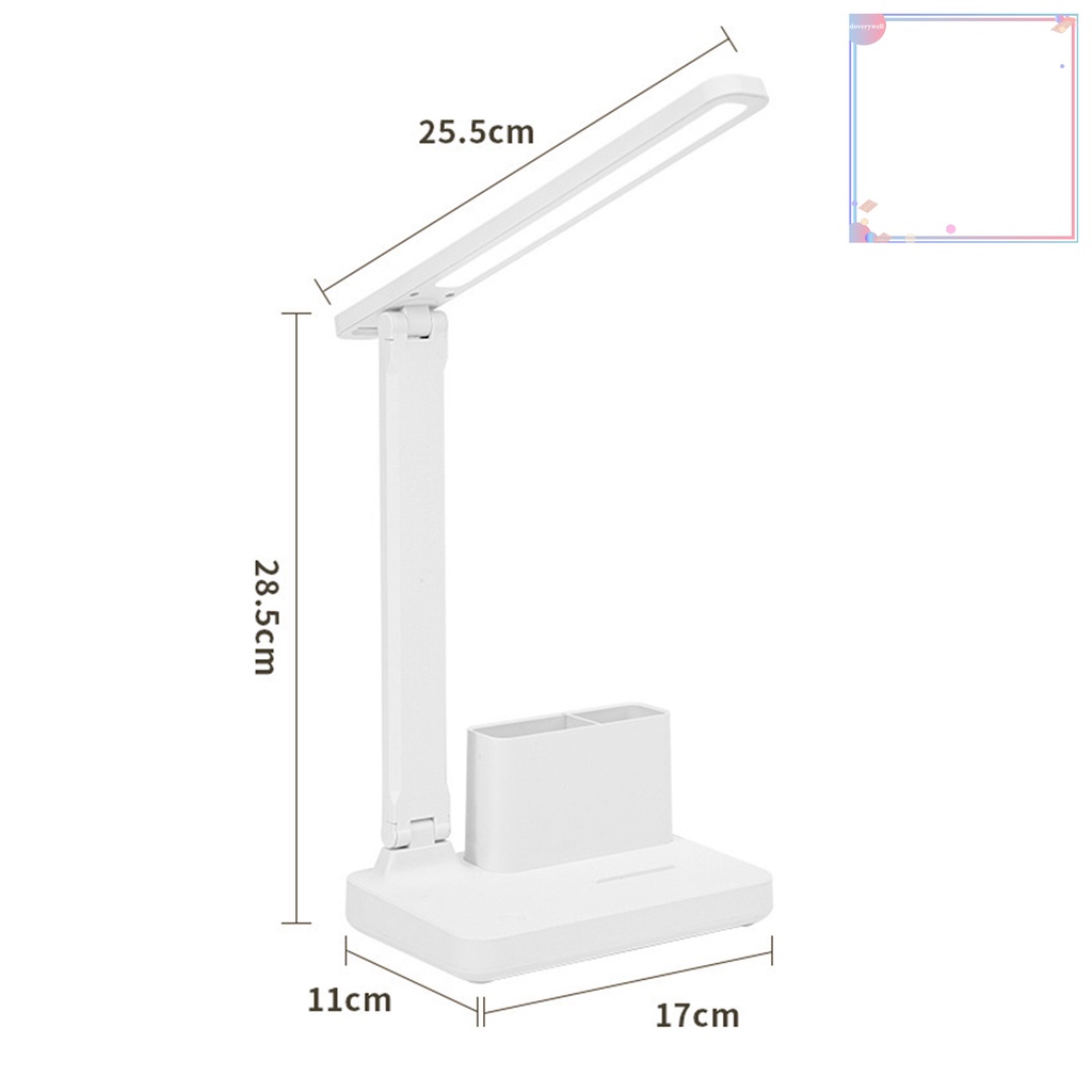 [DDJ] Đèn LED Đọc Sách Để Bàn Điều Chỉnh Được Tiết Kiệm Năng Lượng Độ Sáng Cao Tiết Kiệm Năng Lượng Có Thể Sạc Lại