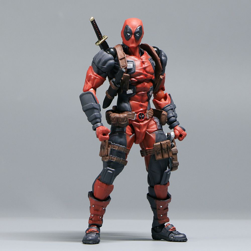 Mô Hình Nhân Vật Deadpool Phiên Bản Xoay Phiên Bản Nâng Cấp 2.0
