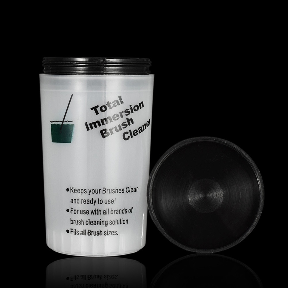 Cọ CC Làm Sạch Lọ Sơn Móng Tay Kèm Nắp Kẹp Tiện Dụng