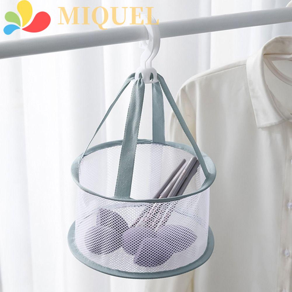 Giỏ Lưới Đựng Đồ Giặt / Cọ Trang Điểm Có Khóa Kéo Tiện Dụng