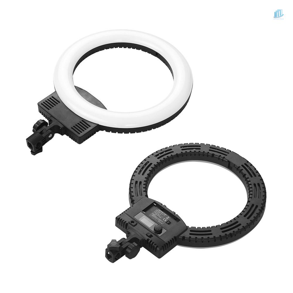Vòng Đèn LED 12 Inch 30W Màn Hình LCD 3200K-5600K Điều Chỉnh Được Nhiệt Độ Kèm Giá Đỡ 1.8M Cho Studio Chụp Ảnh