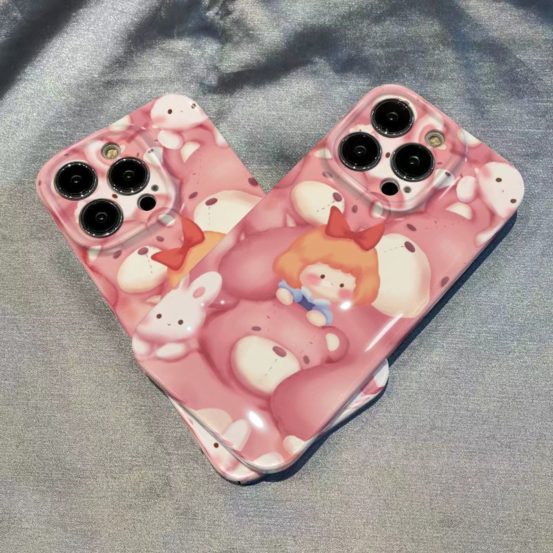 Ốp Điện Thoại Cứng Họa Tiết Công Chúa Rối Hoạt Hình Cho Iphone Xsiphone138p max14pro 11max 12 Apple W8WN