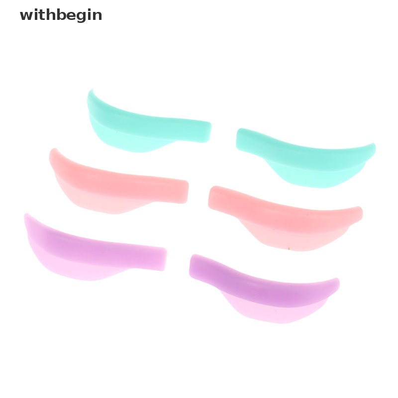 Bộ 7 Cặp Đệm Silicone Hỗ Trợ Uốn Cong Lông Mi