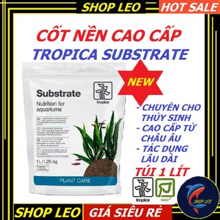 Cốt nền Tropica Subtrastrate túi 1 lít - cốt nền thủy sinh cao cấp Tropica 1L- phụ kiện thủy sinh-shopleo