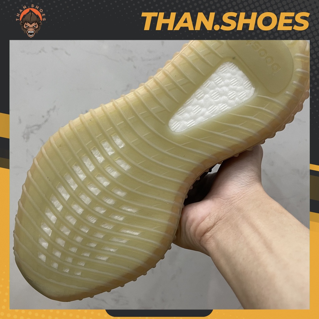 Giày Yz 350 V2 True Form, Yz 350 Xám Vệt Cam - Than.Shoes