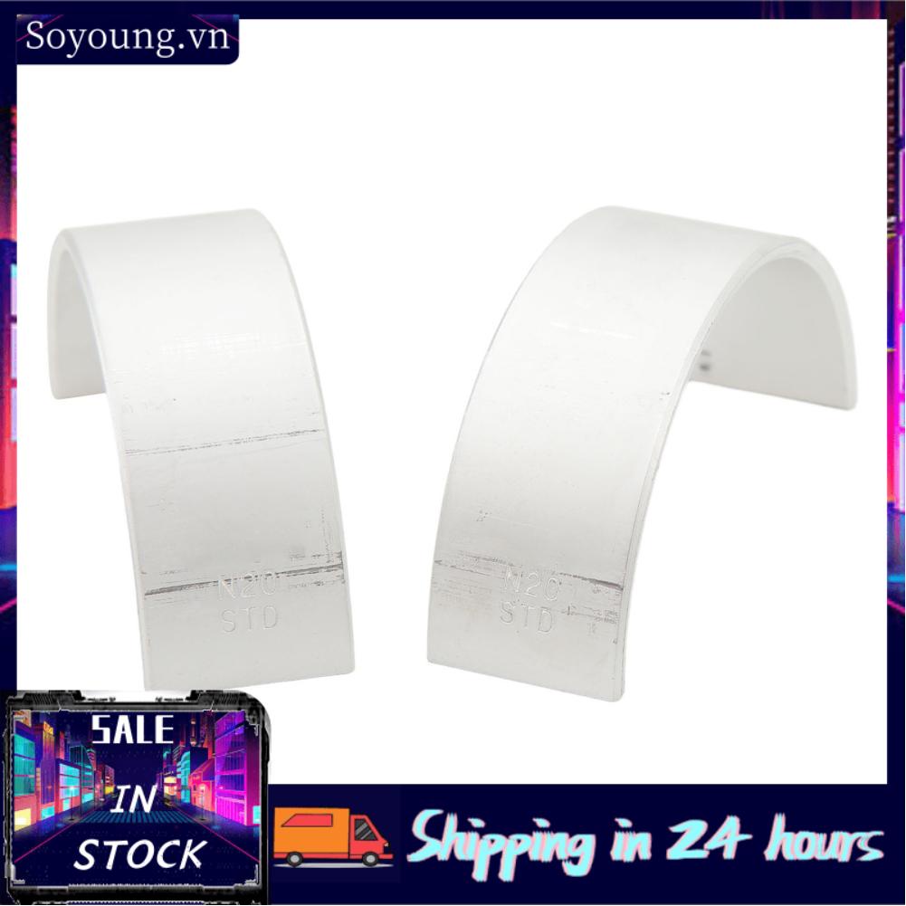 Soyoung 12Pcs Connecting Rod Bearing Set Aluminum Alloy 77967600 for N54B30 N55B30 N52B25 6 Cylinder Engines