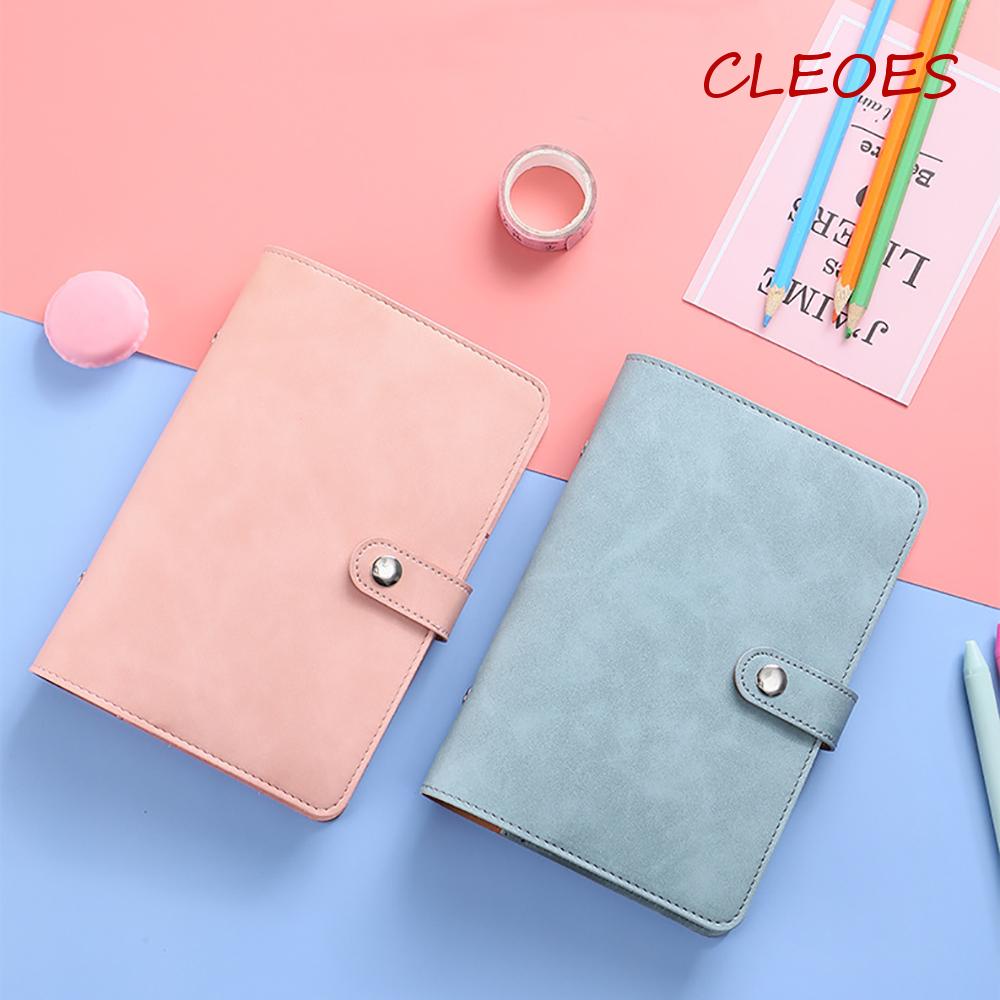 Phong Bì Bằng Da Trong Suốt Nhiều Màu Kèm 12 Vòng Nhẫn 6 Vòng Tròn