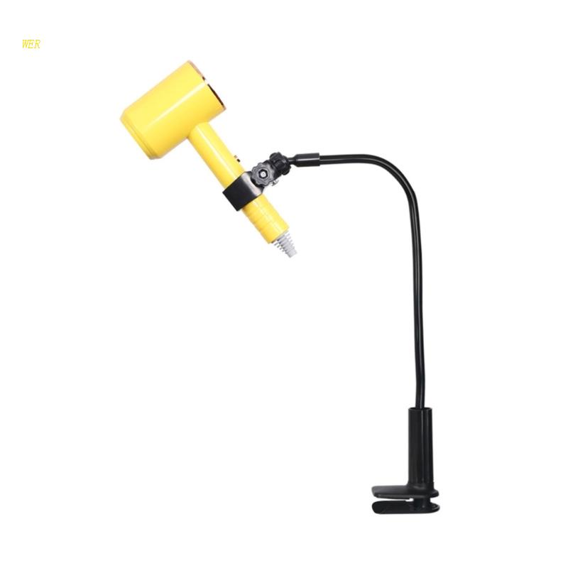 Giá Đỡ Máy Sấy Tóc Kẹp Cánh Tay Có Thể Điều Chỉnh Xoay Được Tiện Dụng