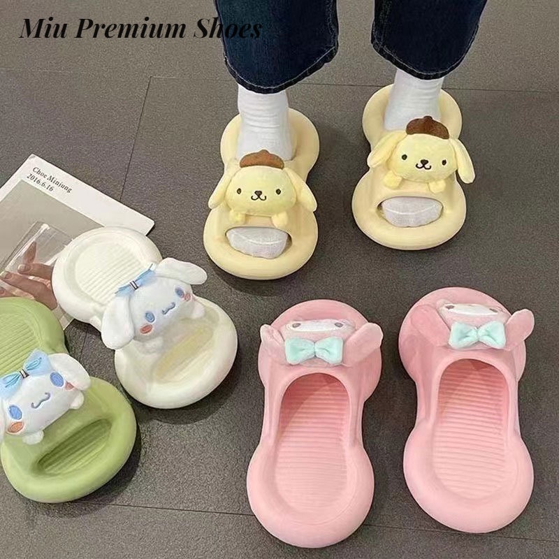 Dép Sandal Đế Dày Họa Tiết Hoạt Hình Dễ Thương Cho Nữ