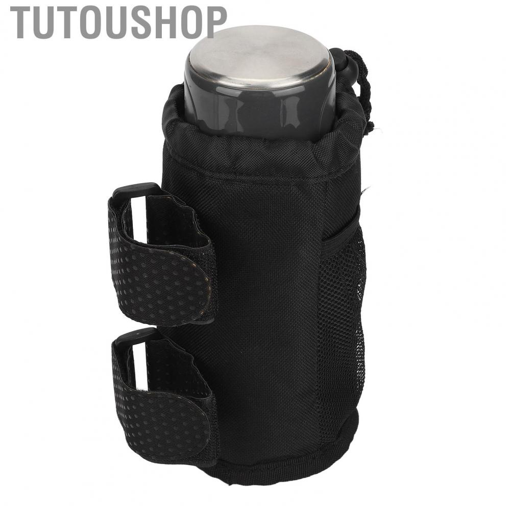 Tutoushop Bike Bottle Holder  Cup Easy Installation Oxford Fabric for Cycling Travel Camping