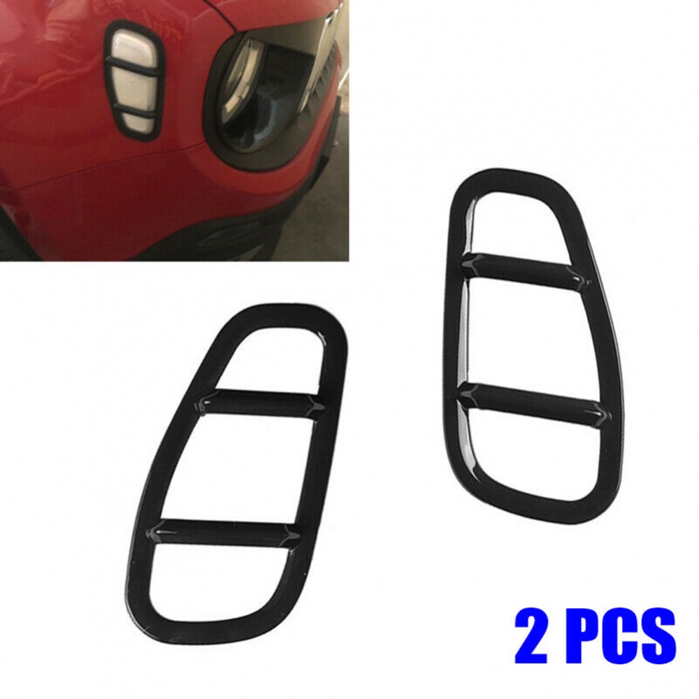 Bộ 2 Viền Bảo Vệ Đèn Bên Hông Xe Hơi Jeep Renegade 2015-2019