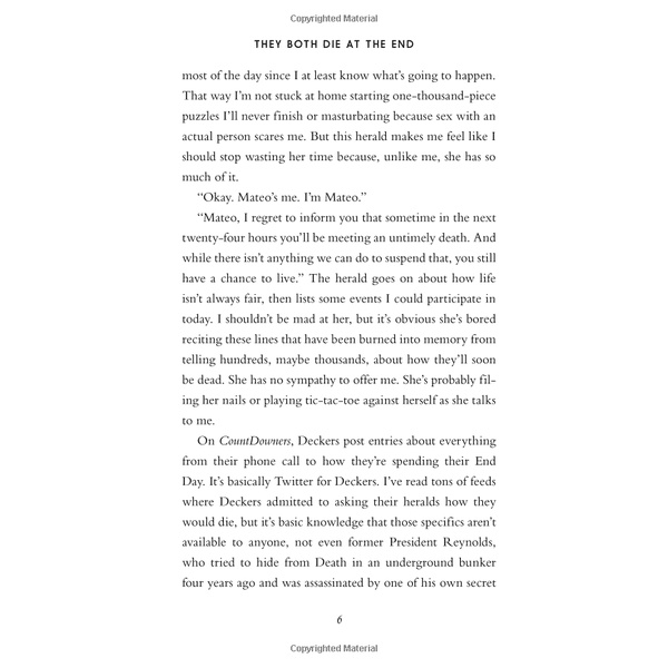 They Both Die At The End