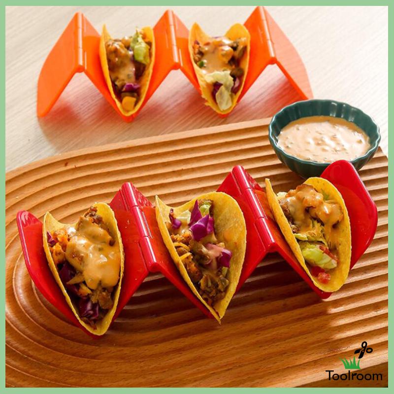 Giá Đỡ Trưng Bày Bánh Taco / Bánh Kếp Kiểu Mexico Độc Đáo Tiện Dụng Cho Nhà Bếp
