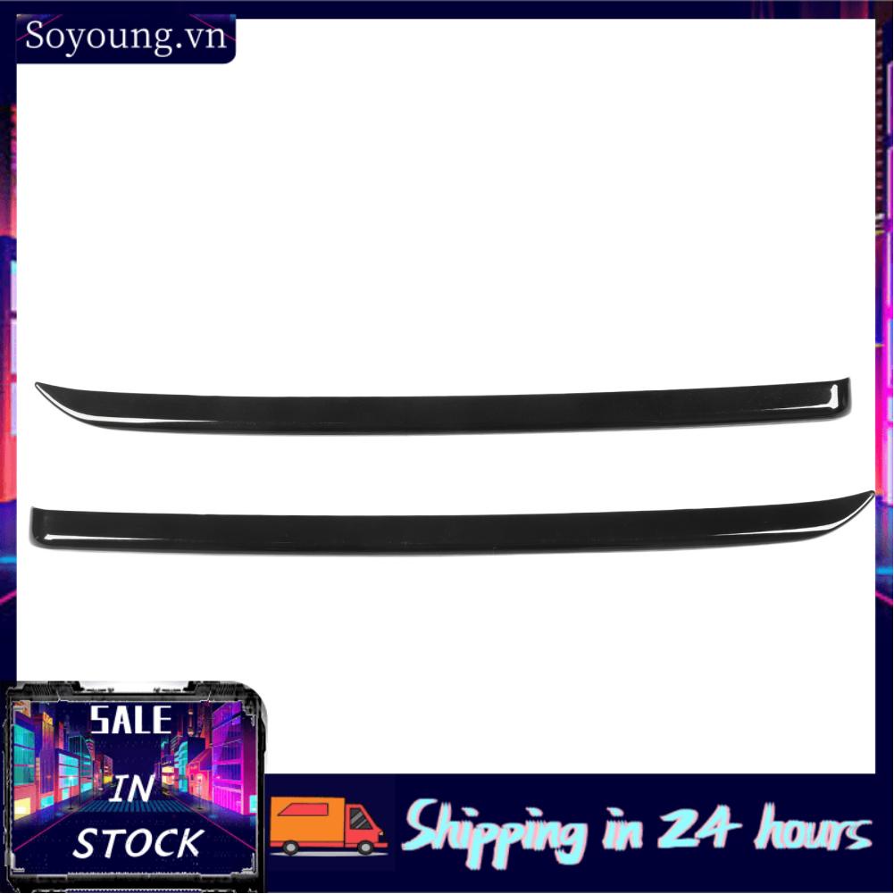 Soyoung Bumper Corner Edge Cover Trim  Rear Protection Impact Resistant Easy To Install 2 Pcs Flexible for Car