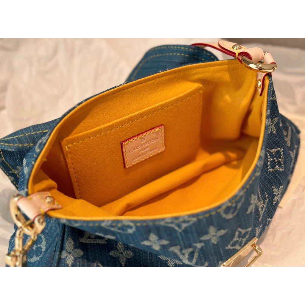 Túi Xách Denim Đeo Dưới Cánh Tay Thời Trang Cho Nữ