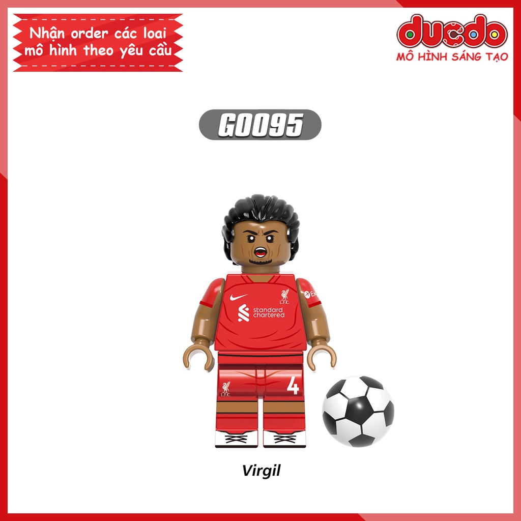 Minifigures W.orld Cup 2022 cầu thủ bóng đá Messi, Ronaldo - Đồ Chơi Lắp Ghép Xếp Hình Mini Mô hình XINH G0112