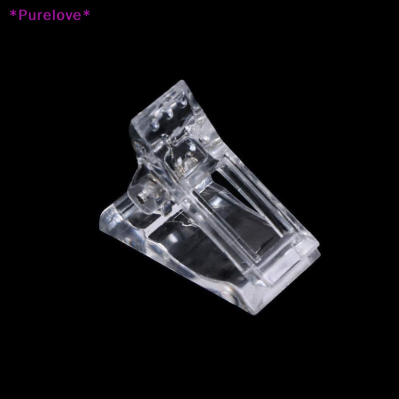 Set 5 Kẹp Nối Dài Móng Tay DIY Bằng Poly Nhanh Chóng Mới