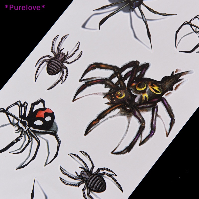 Hình Xăm Dán Họa Tiết Côn Trùng 3d Cỡ Lớn Dùng Một Lần Mới