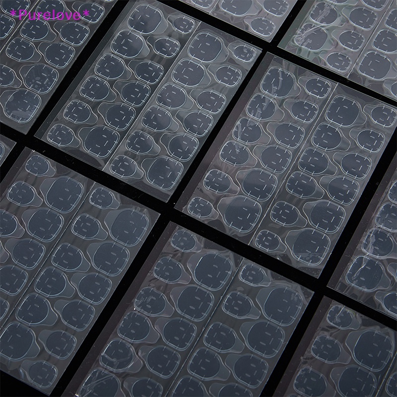 Set 1 / 10 Miếng Dán Nối Móng Hai Mặt Trong Suốt Tiện Dụng Mới