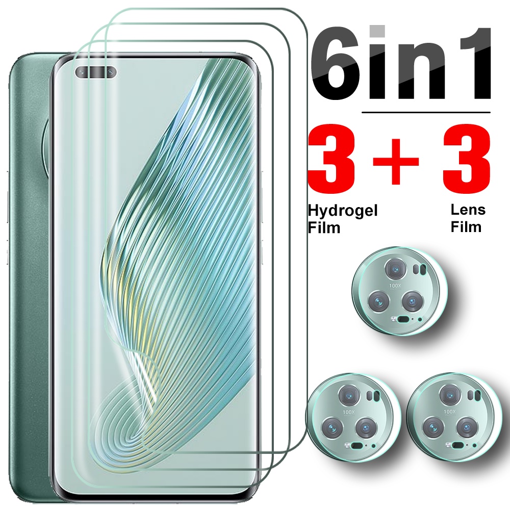 Kính Cường Lực Bảo Vệ Toàn Màn Hình Cho Honor Magic5 Pro 6 Trong 1 Magic 5 Lite Magic5Lite Magic5Pro 5Pro 5G