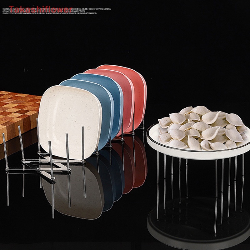 Giá Đỡ Nắp Nồi Bằng Thép Không Gỉ Có Thể Thu Gọn