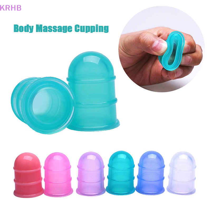 1 Cốc Giác Hơi Mát Xa Cơ Thể Bằng Silicon Chống Cellulite Mới