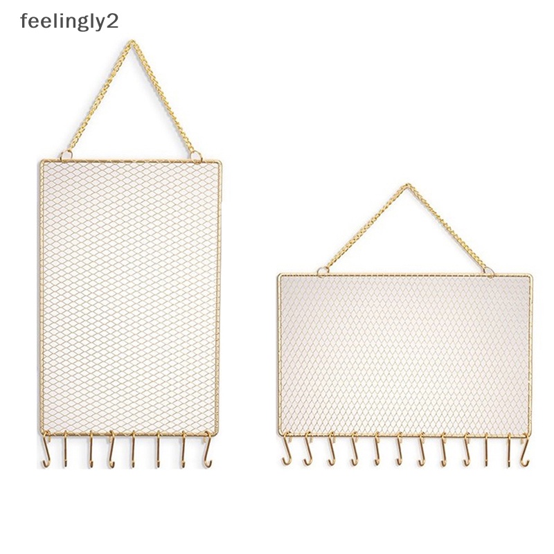 [Hàng Có Sẵn] Móc Treo Bông Tai Đính Kim Cương Giả Trang Trí Tường Sắp Xếp Gọn Gàng