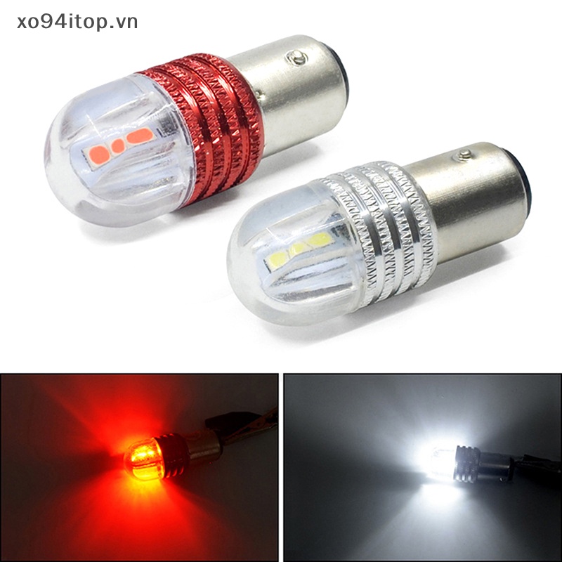 1 Đèn LED Xi Nhan 1156 1157 BAY15D 6SMD Cho Xe Hơi