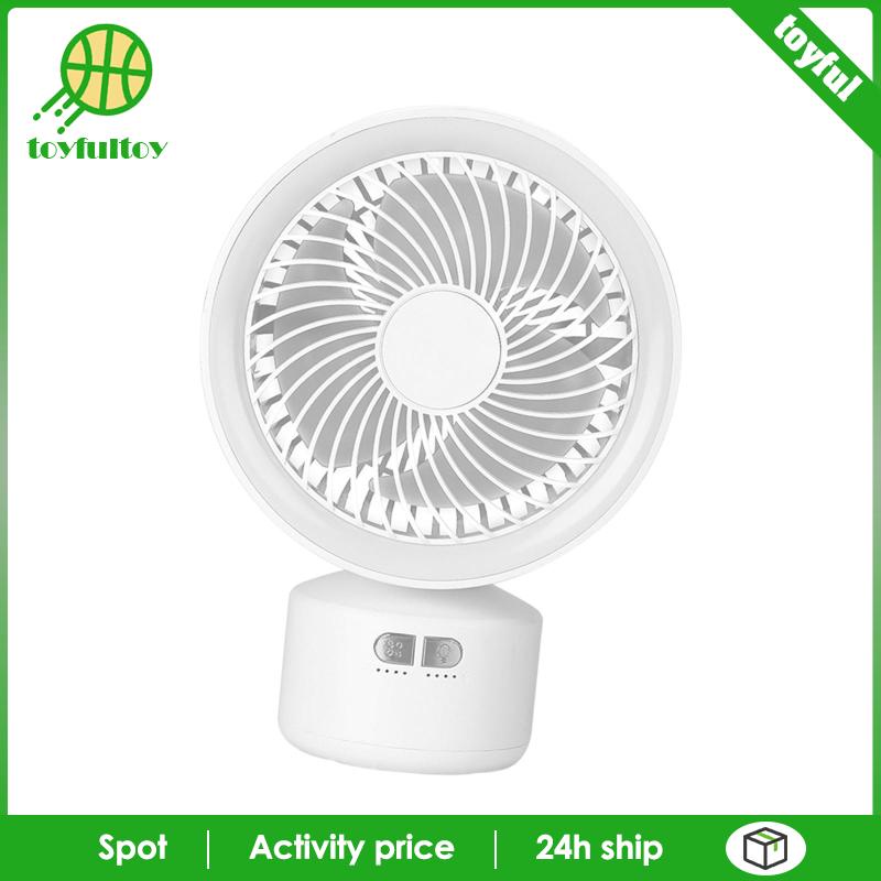 Quạt Cắm Trại Có Đèn LED Có Thể Điều Chỉnh Độ Sáng Tiện Dụng