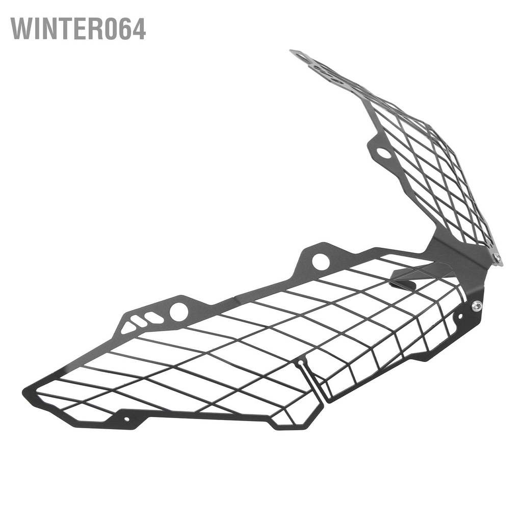 Winter064 Xe Máy Đèn Pha Bảo Vệ Nướng Đen Lưới Bao Da Thay Thế Cho Versys 650 300R 1000